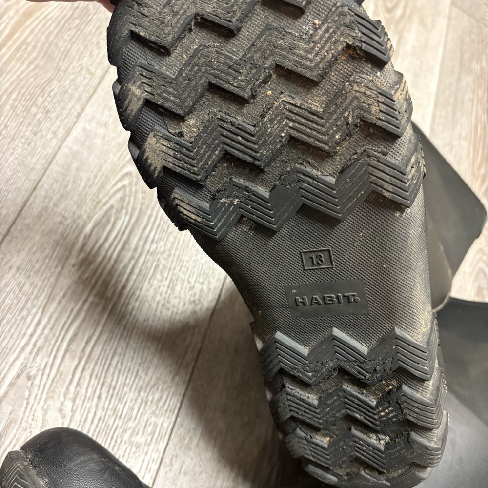 Habit waterproof Black Tall Rubber Boots - Picture 8 of 13